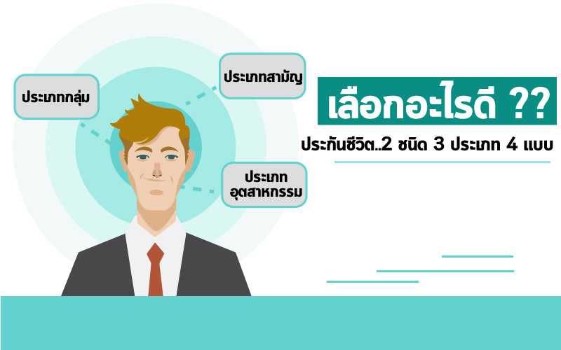 ประกันชีวิตแต่ล่ะแบบ