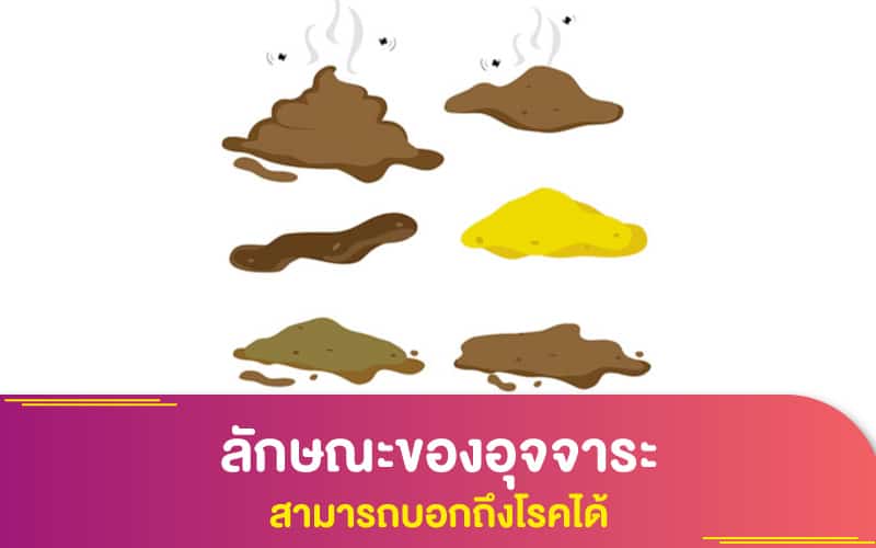 ลักษณะของอุจจาระสามารถบอกถึงโรคได้