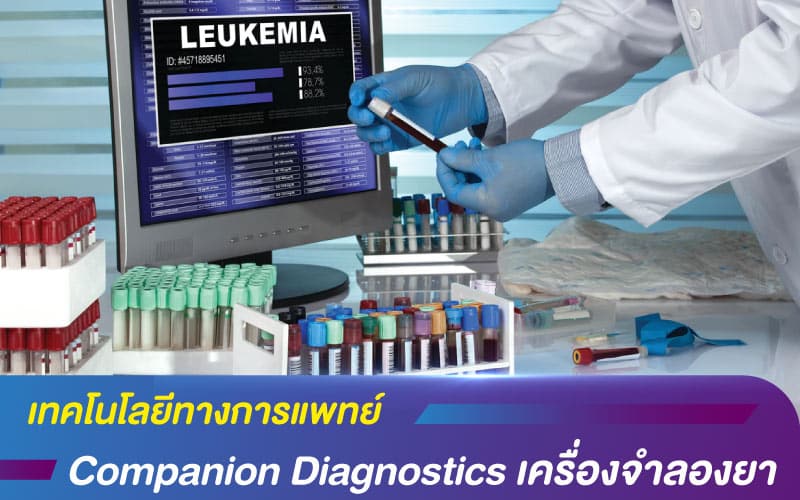 เทคโนโลยีทางการแพทย์ Companion Diagnostics เครื่องจำลองยา